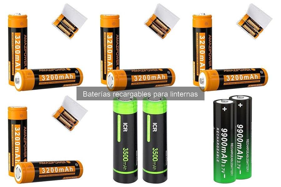 Baterías recargables para linternas: características y beneficios