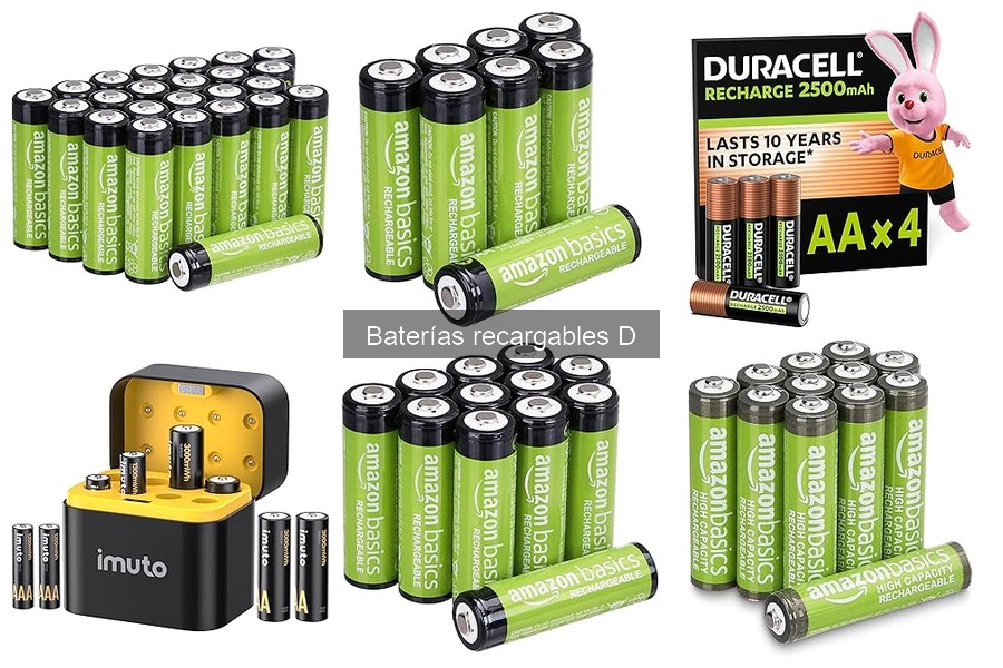 Baterías recargables: ¿Son seguras para su uso diario?