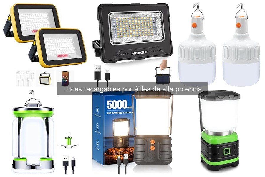 Beneficios de luces recargables en emergencias | Guía 2023
