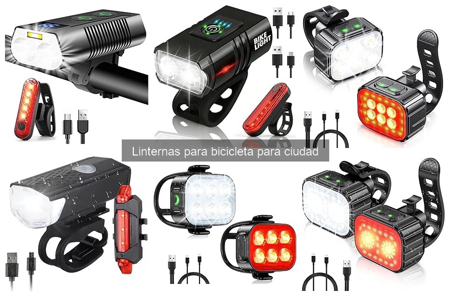 Beneficios de usar linternas para bicicleta en la ciudad