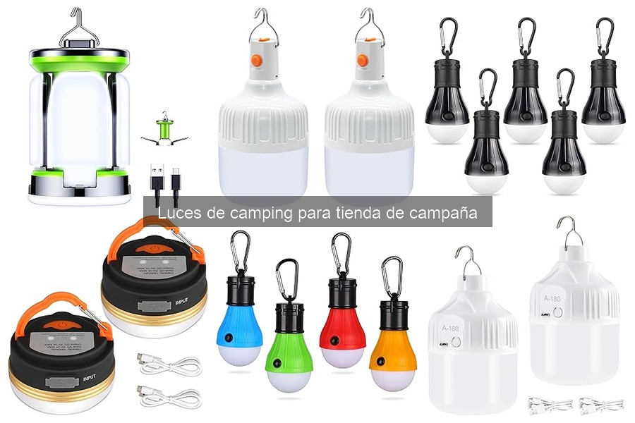 Características Clave de Luces de Camping para Montañismo