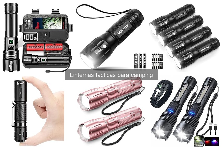 Características esenciales de las linternas tácticas para camping