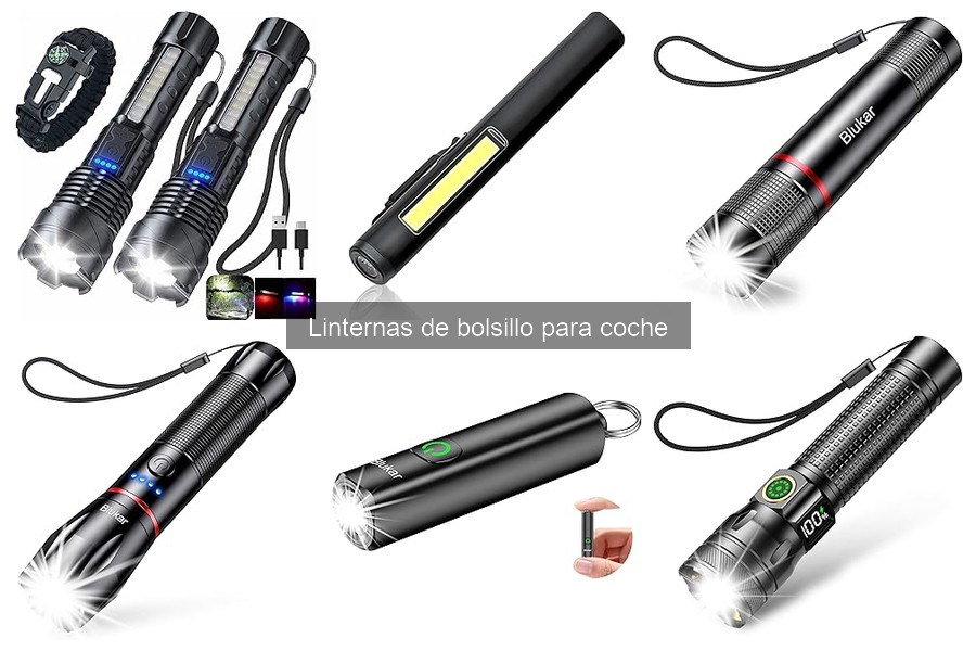Características esenciales de linternas de bolsillo para coches