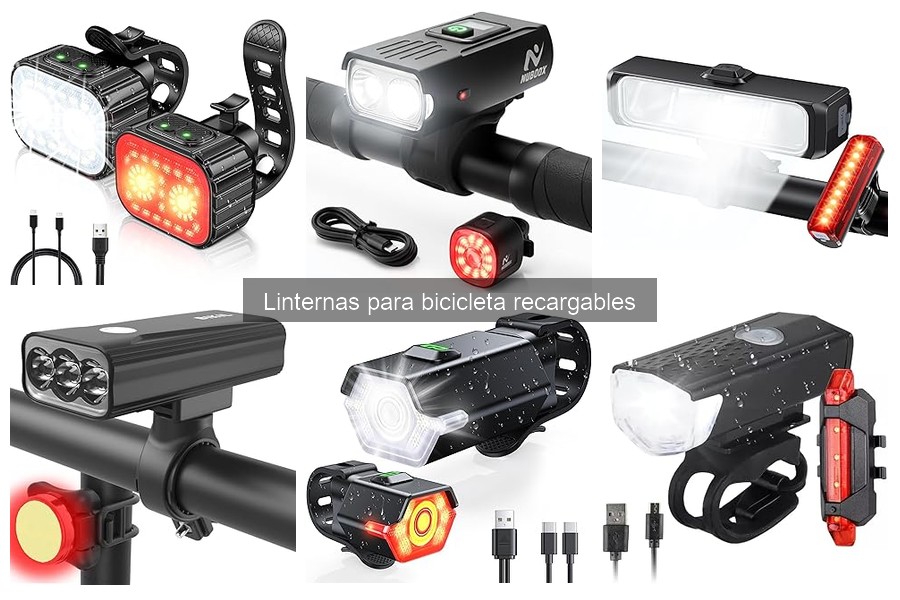 Características esenciales de una linterna recargable para bicicleta