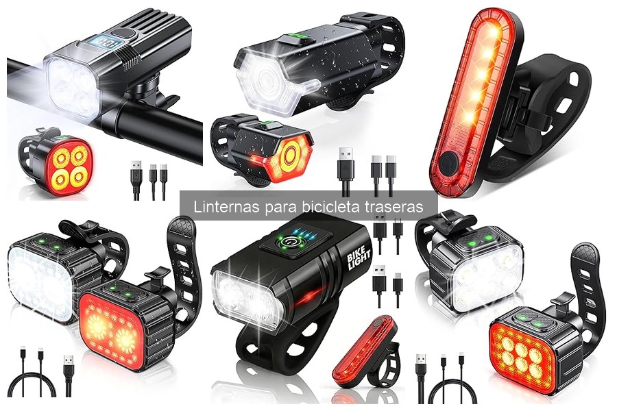 Características esenciales de una linterna trasera para bicicleta