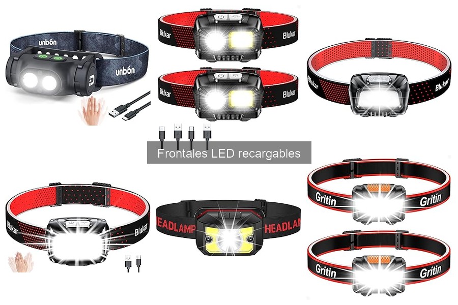 Características y Beneficios de Linternas Frontales LED Recargables