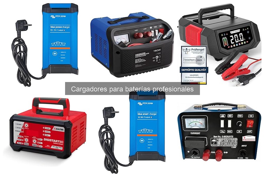 Cargadores para baterías de litio: características y funcionamiento