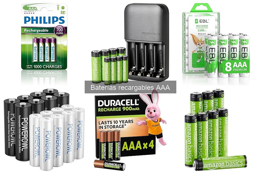 Cómo almacenar baterías recargables AAA de forma efectiva