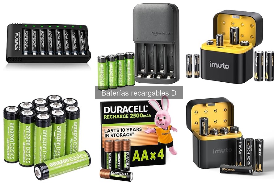 Cómo Cargar Correctamente las Baterías Recargables