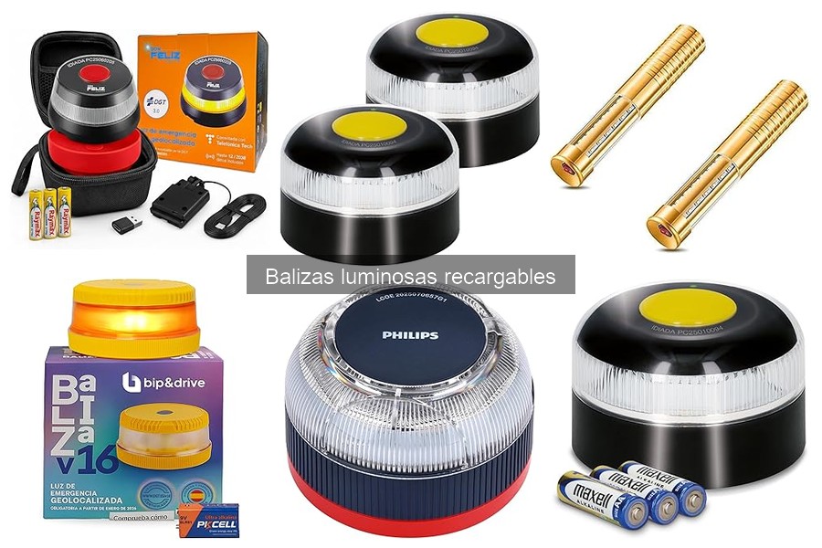 Cómo cargar correctamente tu baliza luminosa recargable