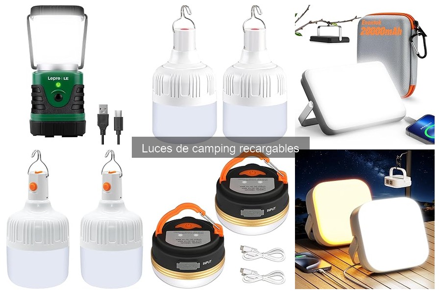 Cómo Cargar Luces de Camping Recargables: Mejores Prácticas