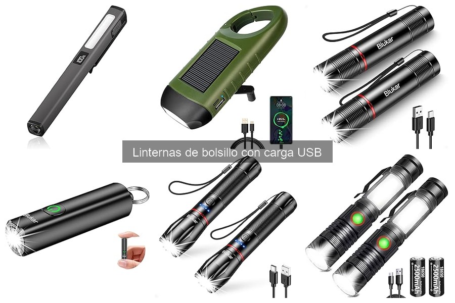 Cómo cuidar tu linterna de bolsillo con carga USB
