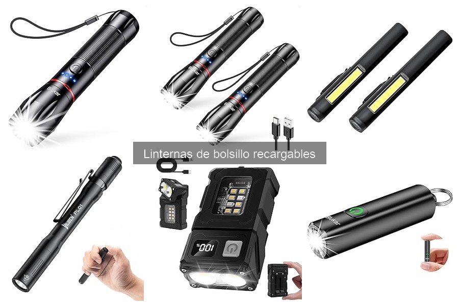 Cómo cuidar y mantener linternas de bolsillo recargables