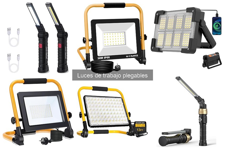 Cómo cuidar y mantener luces de trabajo plegables
