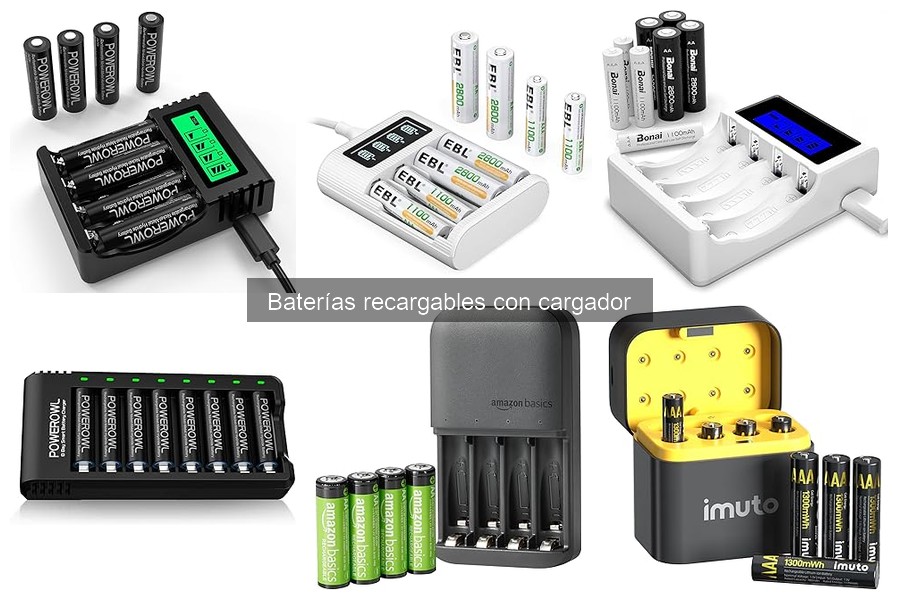 Cómo elegir baterías recargables con cargador para linternas