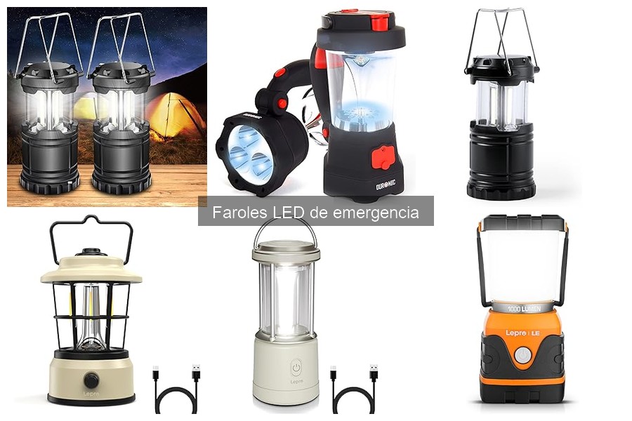 Cómo elegir el farol LED de emergencia ideal para ti