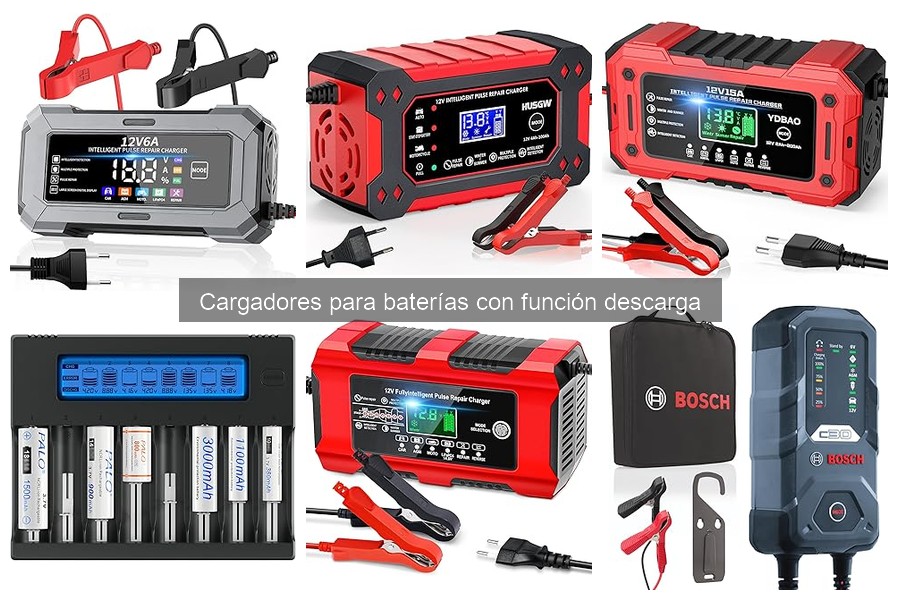 Cómo elegir el mejor cargador para baterías con descarga