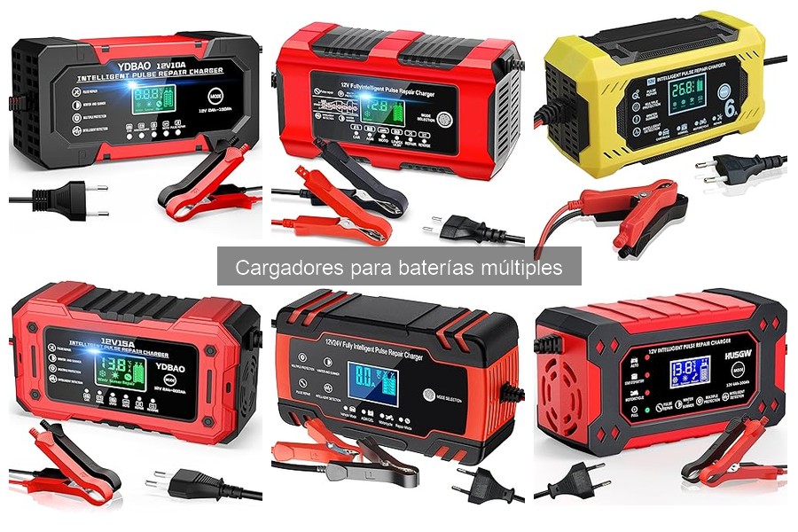 Cómo elegir el mejor cargador para baterías múltiples