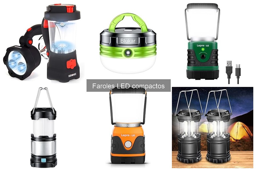 Cómo elegir el mejor farol LED compacto para tus viajes