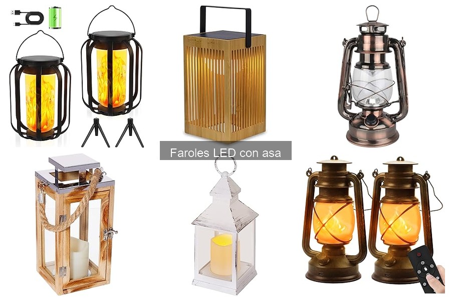 Cómo elegir el mejor farol LED con asa para ti