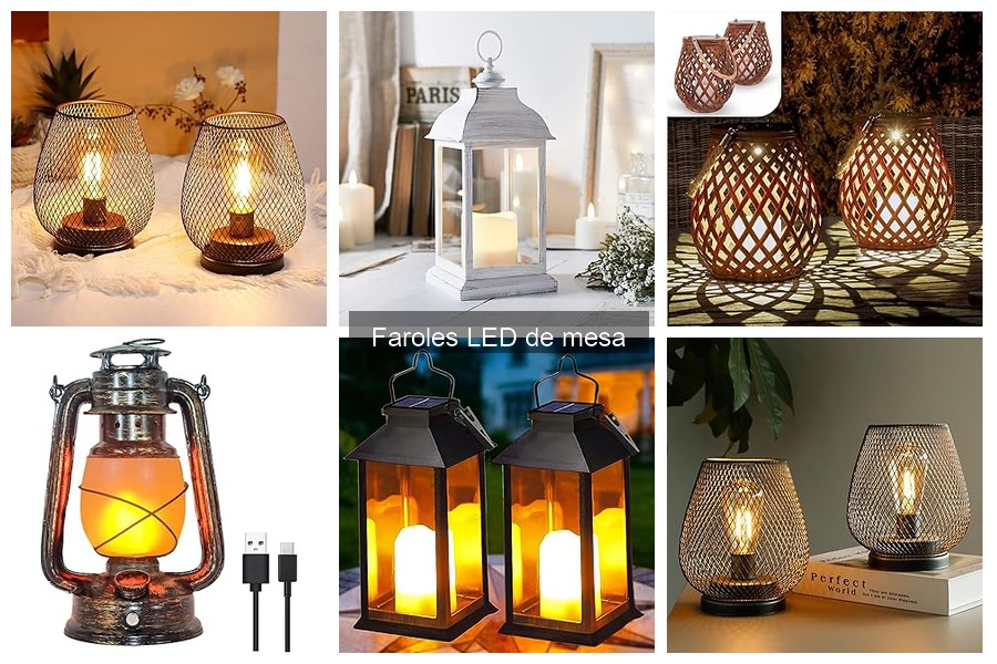 Cómo elegir el mejor farol LED de mesa: guía de compra