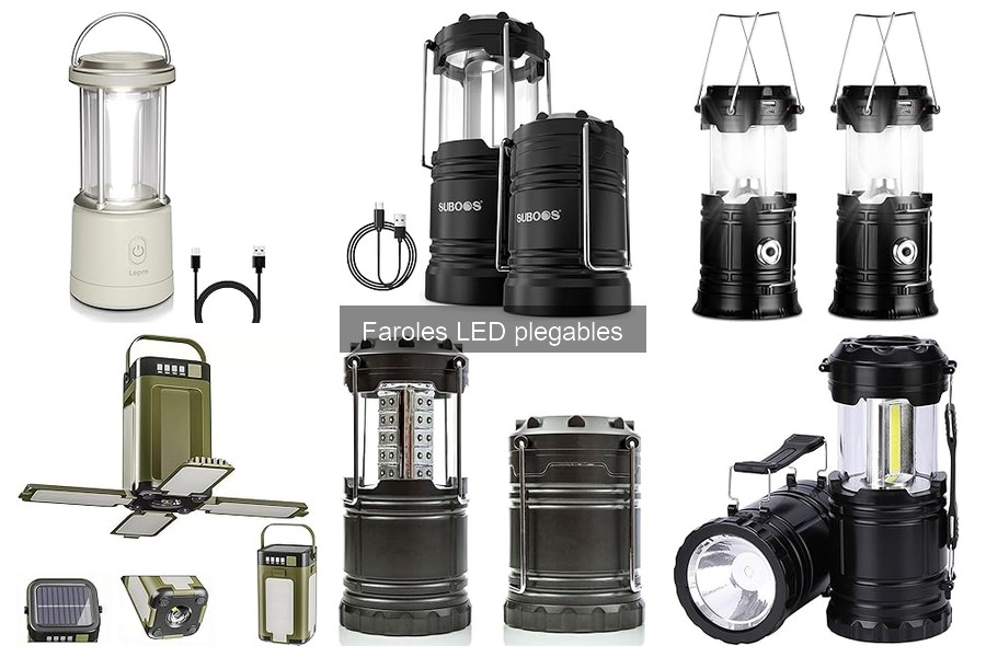 Cómo elegir el mejor farol LED plegable para ti