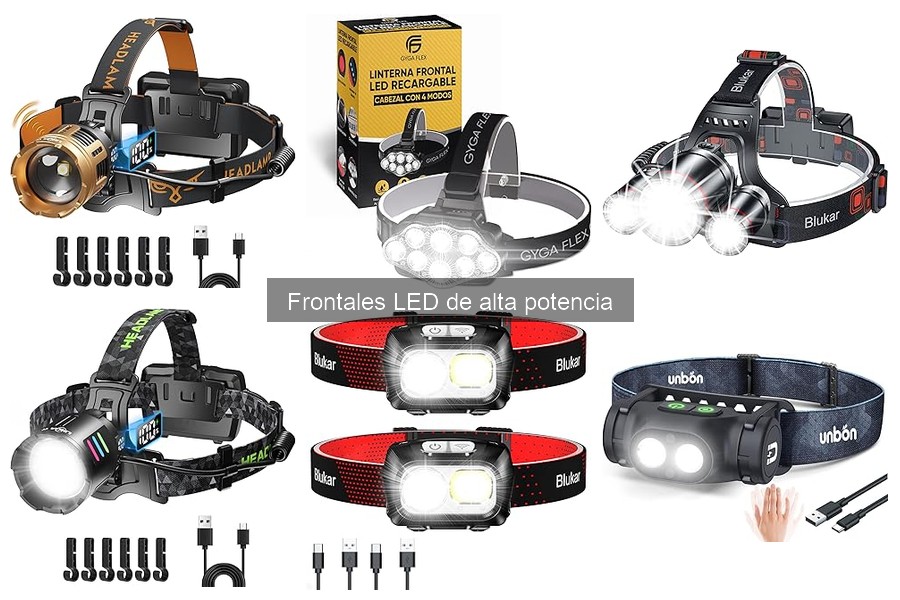 Cómo elegir la linterna frontal LED de alta potencia ideal