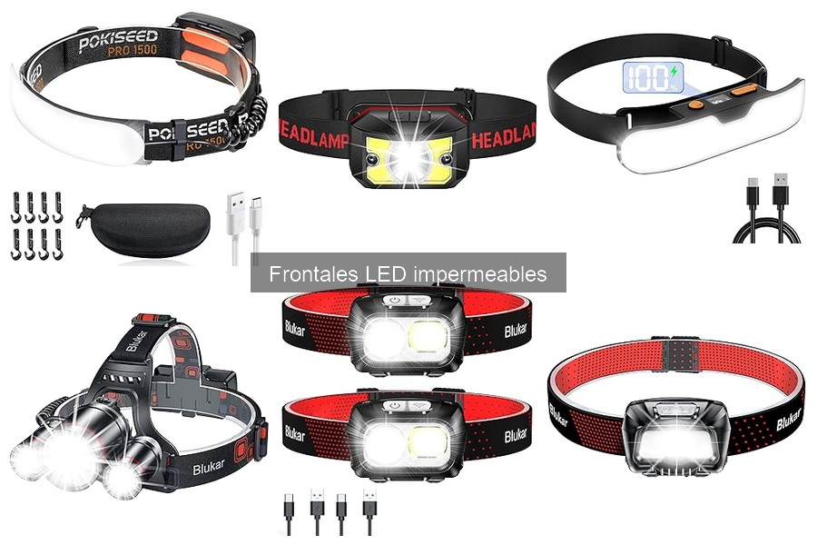 Cómo elegir la linterna frontal LED impermeable adecuada