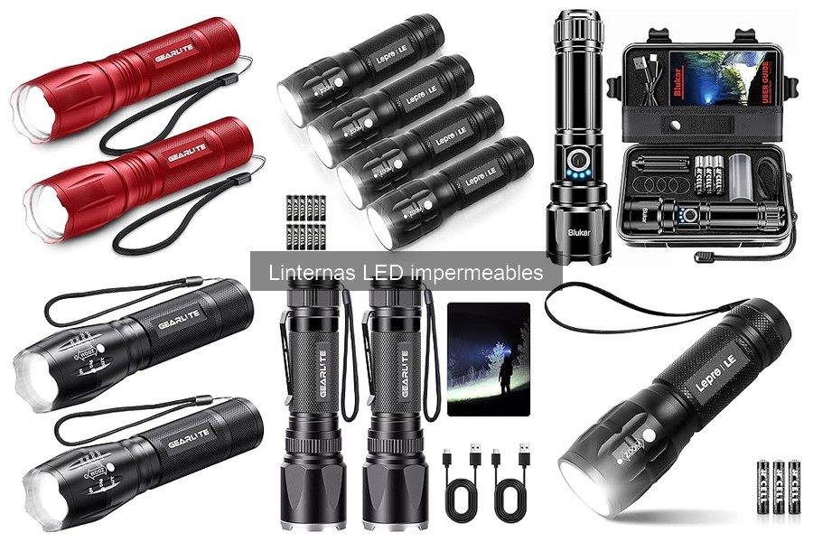 Cómo Elegir la Linterna LED Impermeable Perfecta para Ti