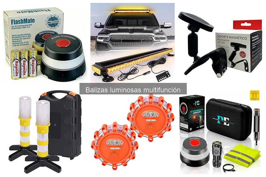 Cómo elegir la mejor baliza luminosa multifunción