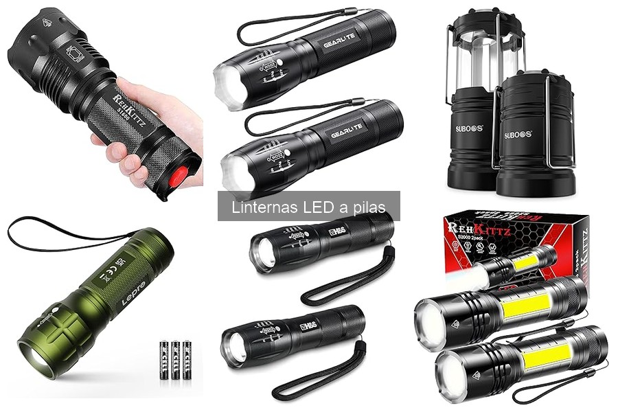 Cómo elegir la mejor linterna LED a pilas para ti