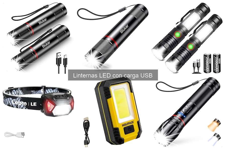 Cómo elegir la mejor linterna LED con carga USB