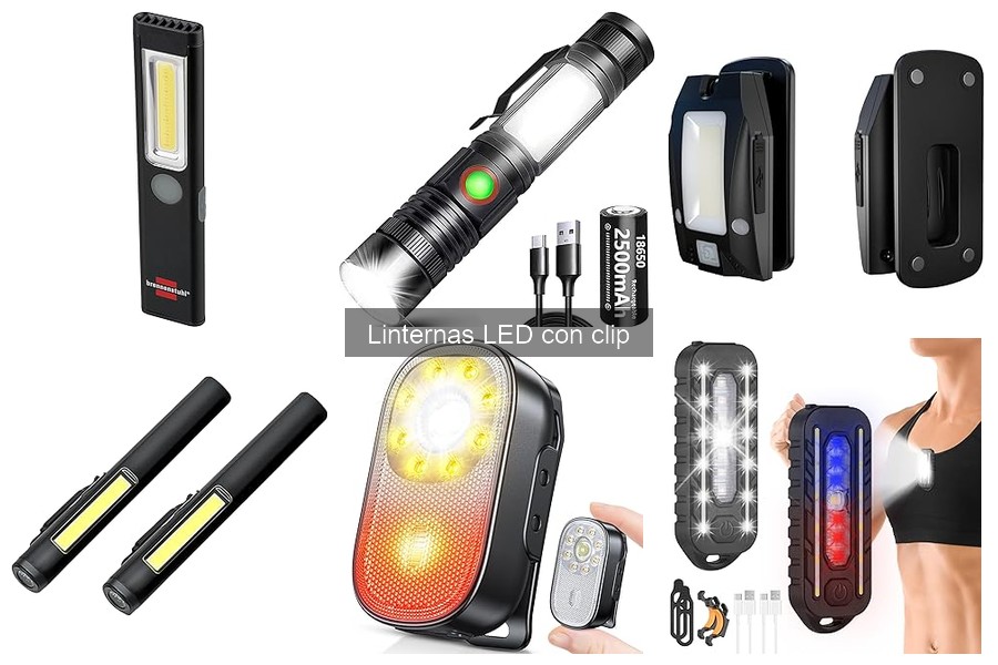 Cómo elegir la mejor linterna LED con clip para ti