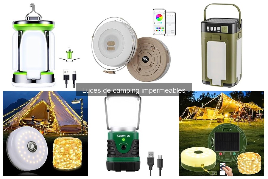 Cómo Elegir la Mejor Luz de Camping Impermeable