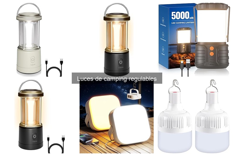 Cómo elegir la mejor luz de camping regulable para tus actividades