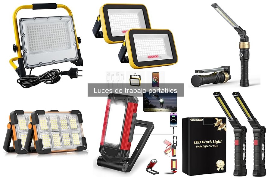 Cómo elegir la mejor luz de trabajo portátil para ti