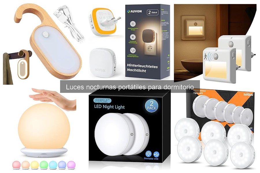 Cómo elegir la mejor luz nocturna portátil para el dormitorio