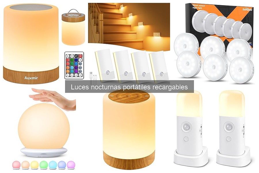 Cómo elegir la mejor luz nocturna portátil recargable