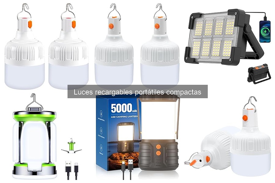 Cómo elegir la mejor luz recargable portátil compacta