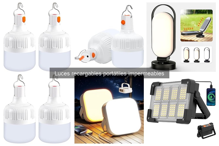 Cómo elegir la mejor luz recargable portátil impermeable