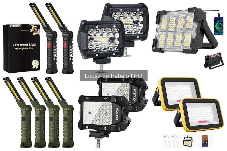 Cómo elegir potencia y brillo en luces de trabajo LED