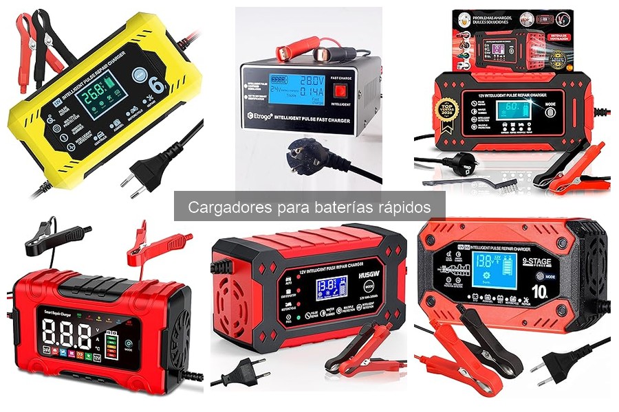 Cómo identificar un cargador rápido para baterías efectivas
