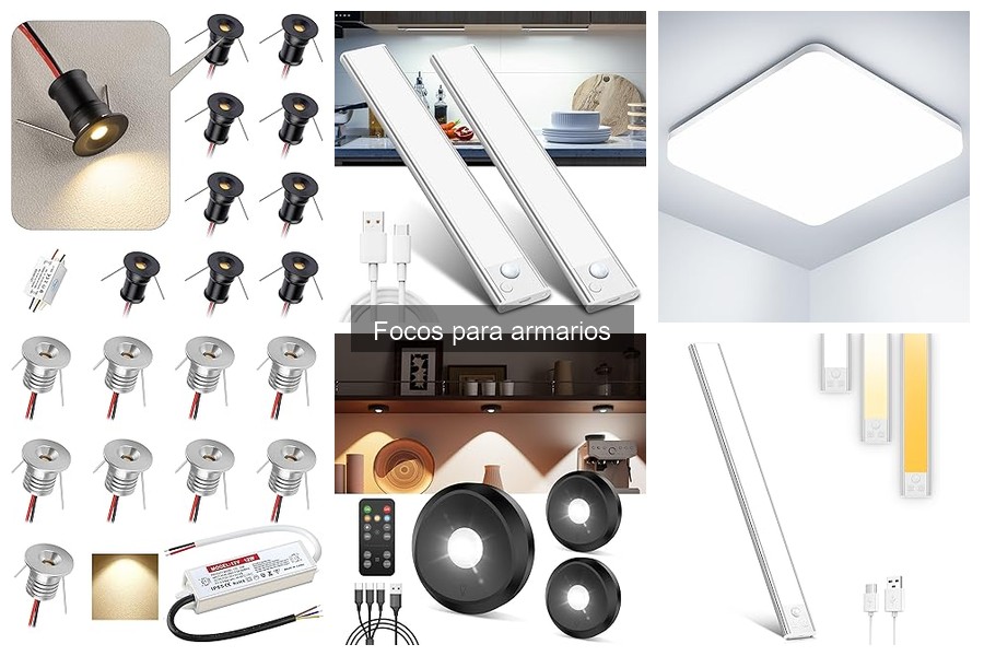 Cómo Instalar Focos para Armarios: Guía Paso a Paso