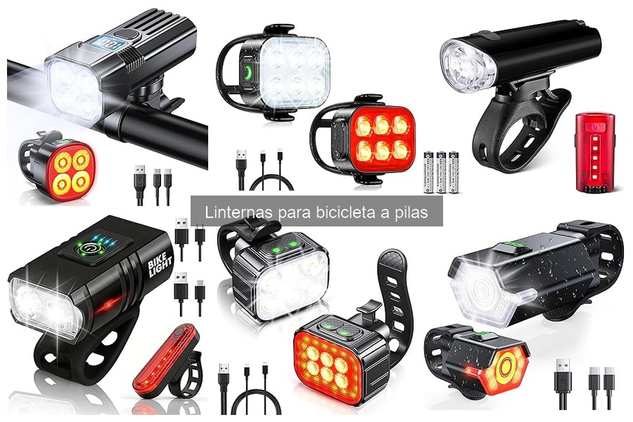 Cómo instalar linternas para bicicleta a pilas de manera fácil