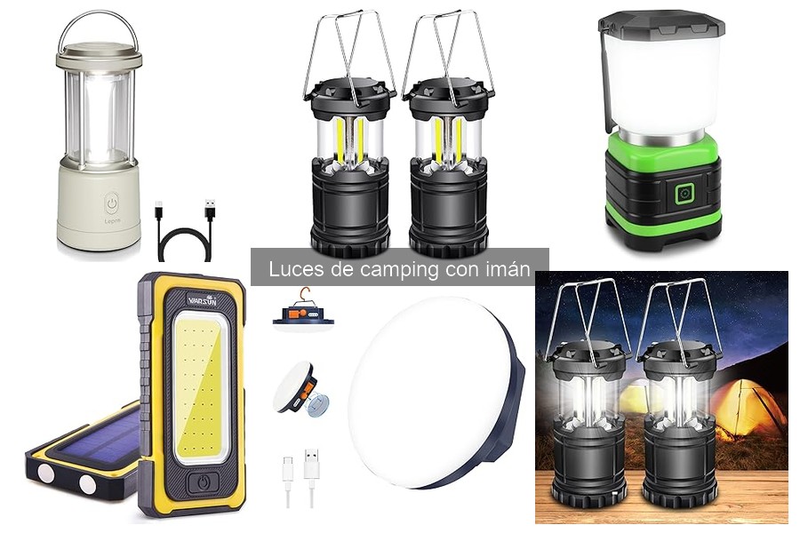 Cómo instalar luces de camping con imán: Guía práctica