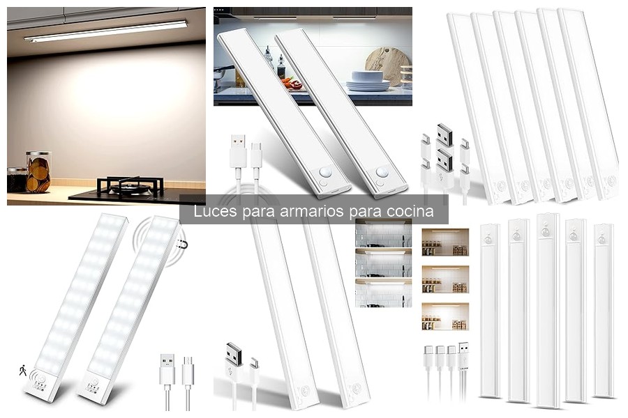 Cómo Instalar Luces en Armarios de Cocina: Guía Práctica