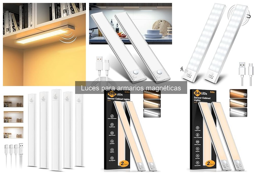 Cómo instalar luces magnéticas en tu armario fácilmente