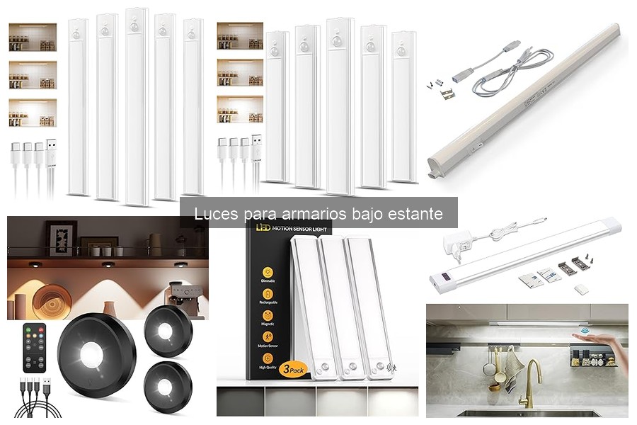 Cómo Instalar Luces para Armarios Bajo Estante Fácilmente