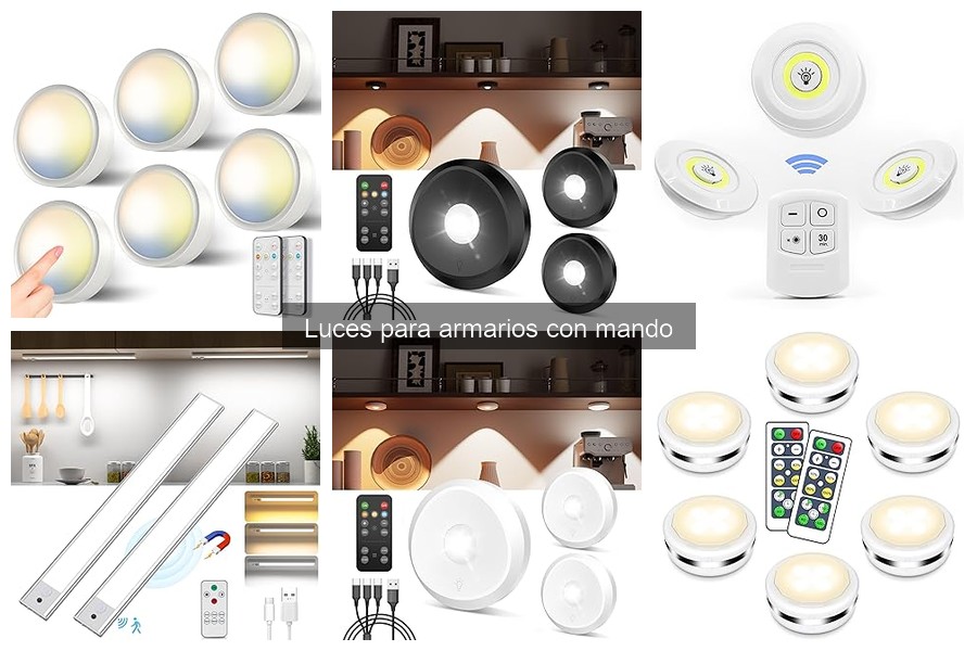 Cómo instalar luces para armarios con mando: Guía paso a paso