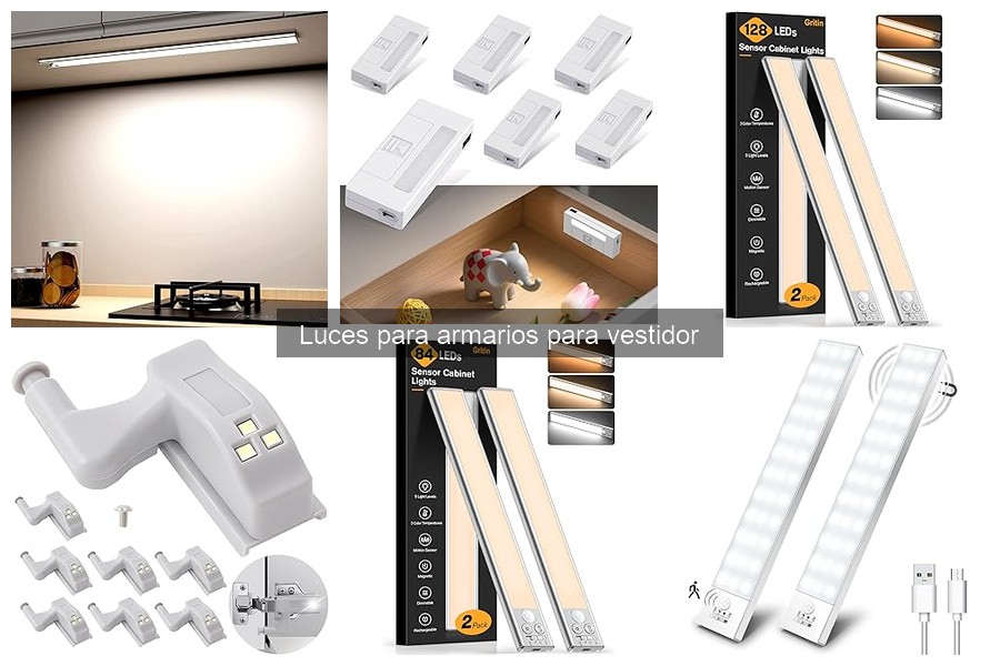 Cómo instalar luces para armarios: guía práctica